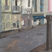 'Rue de Provence'  € 395,- (100x100cm).